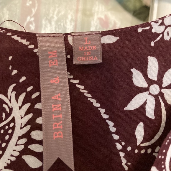 115. Paisley print blouse - Picture 2 of 4